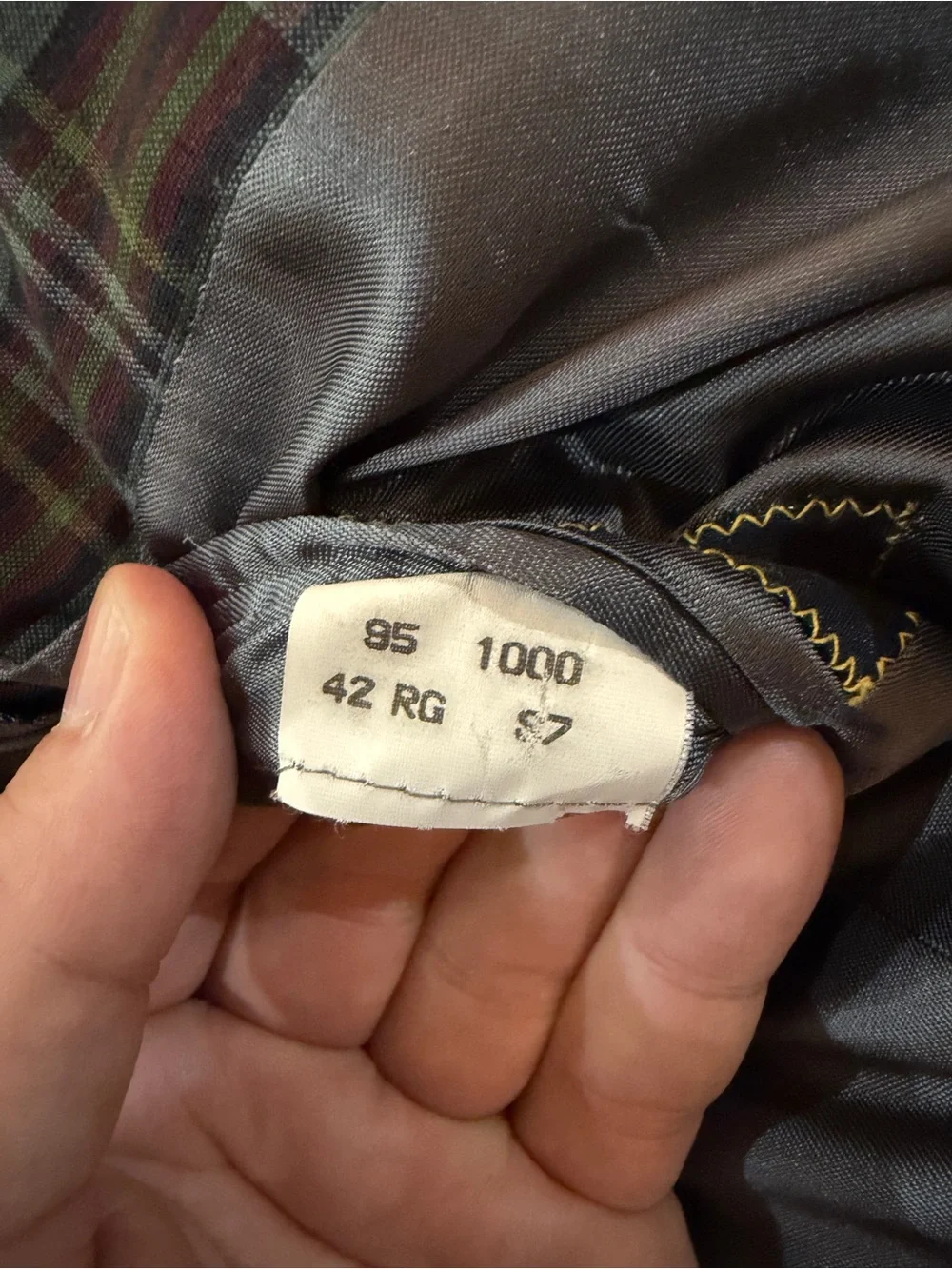 Brooks Brothers Brown & Blue Plaid Sport Coat